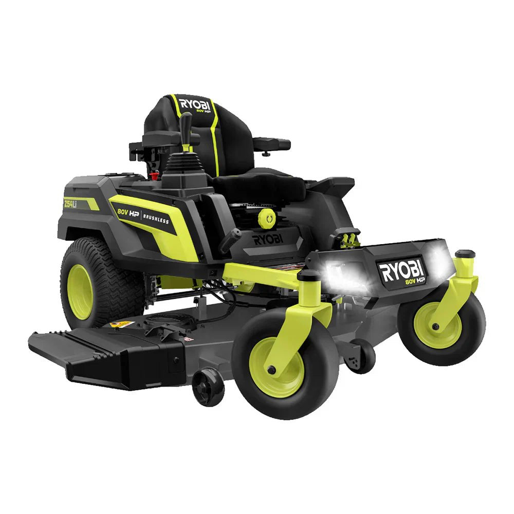 80V Max HP Lithium 54″ Brushless Electric Zero Turn Lawn Mower - Image 1