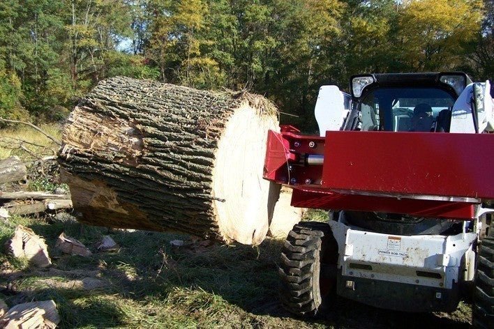 30-Ton Skid Steer Log Splitter – Tire-to-Tire Inverted Design (Model 3030) - Image 1