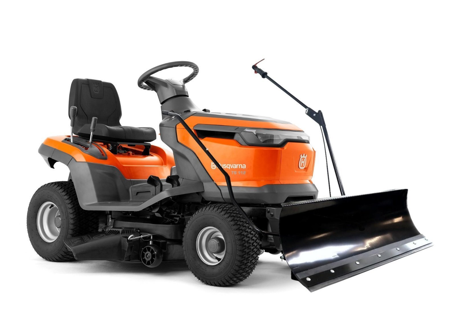 Husqvarna TS 112 -inkl. Winterpaket 110 mit Grasfangbox 210l - Image 1