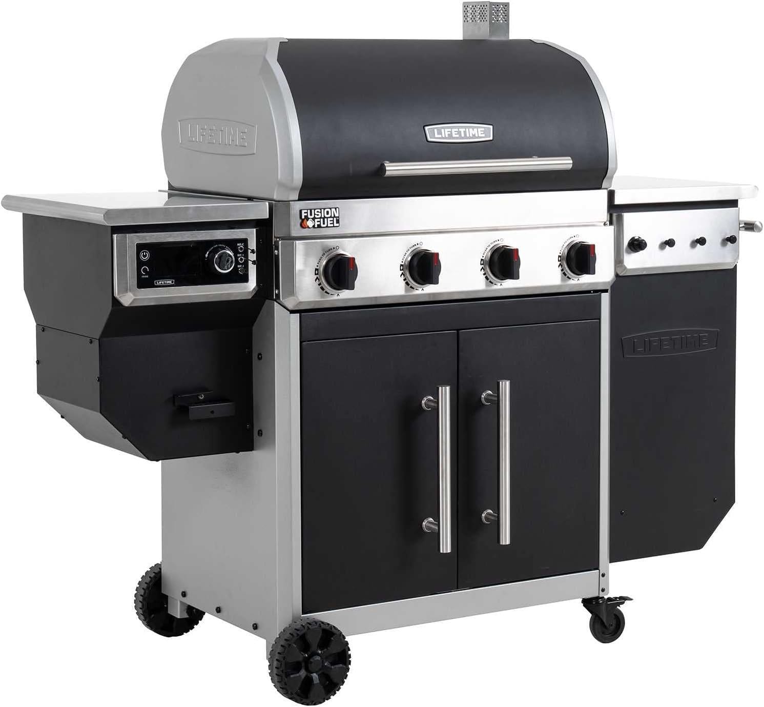 Lifetime 91025 Pellet Smoker Gas Grill Combo - Image 1