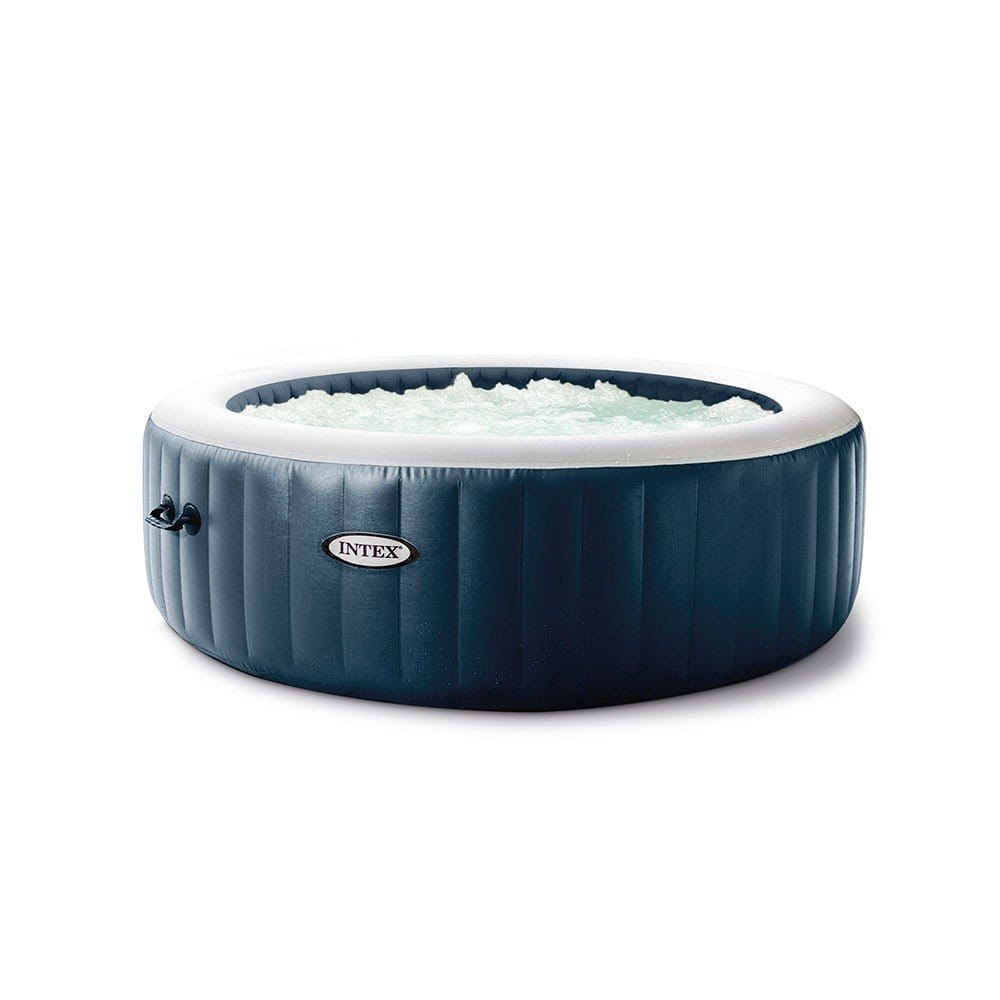 Spa gonflable INTEX Blue Navy 4 places avec couverture thermique – Offre limitée - Image 1