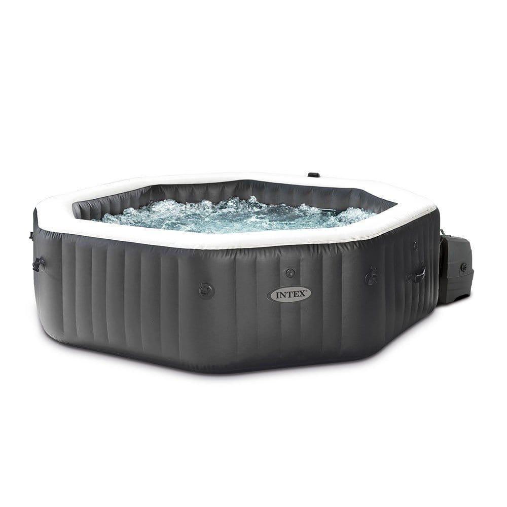 Spa gonflable INTEX Carbone 6 places avec couverture thermique – Offre spéciale - Image 1