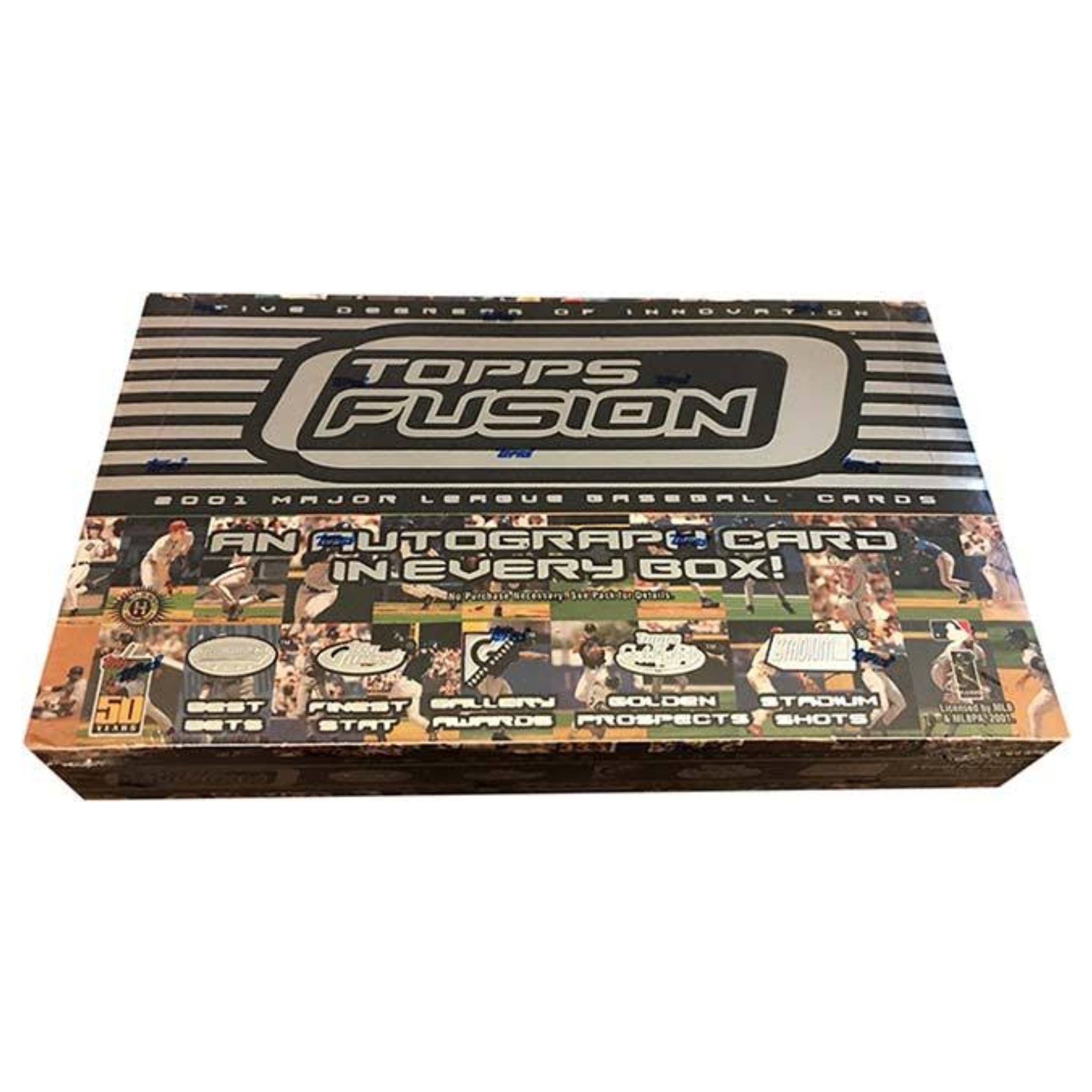2001 Topps Fusion Baseball Hobby Box - Image 1