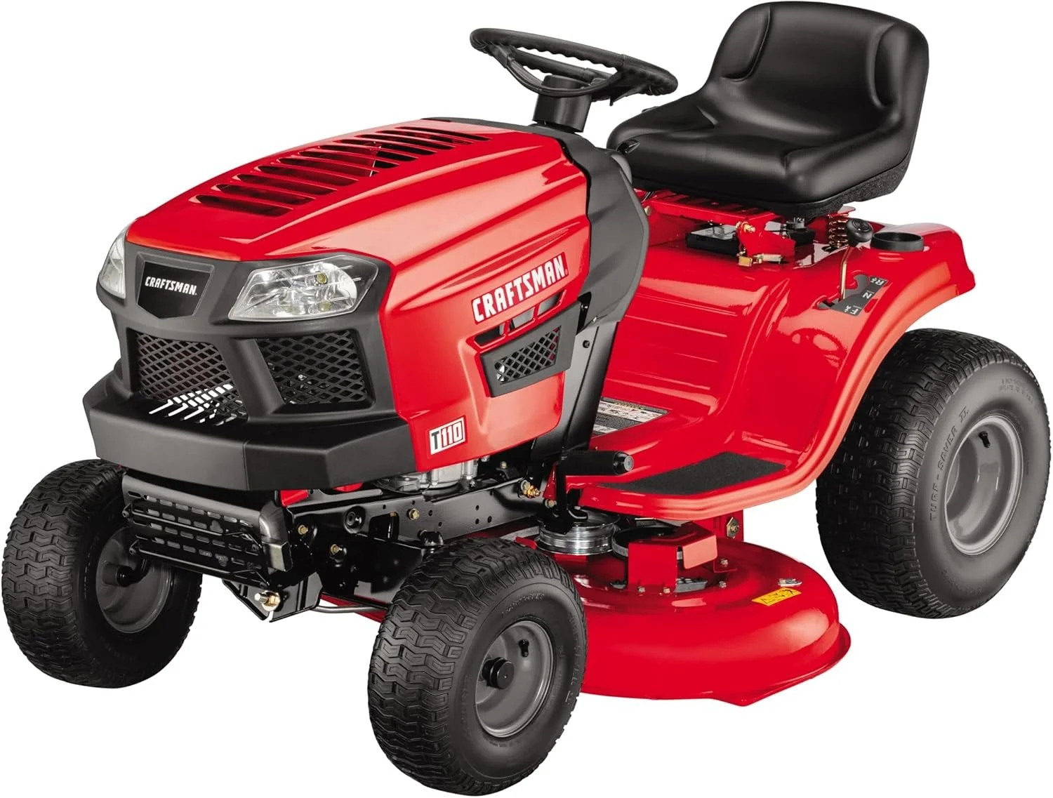 Craftsman 42" Gear Drive Gas Riding Lawn Mower – Briggs & Stratton Engine, 6-Speed Transmission - Image 1