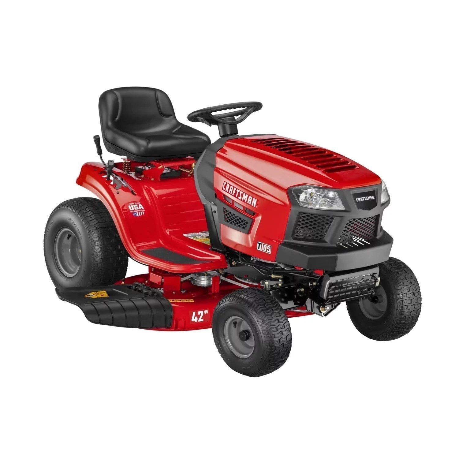 Craftsman CMXGRAM1130037 42" Gear Drive Gas Riding Mower – 19 HP Briggs & Stratton Engine - Image 1