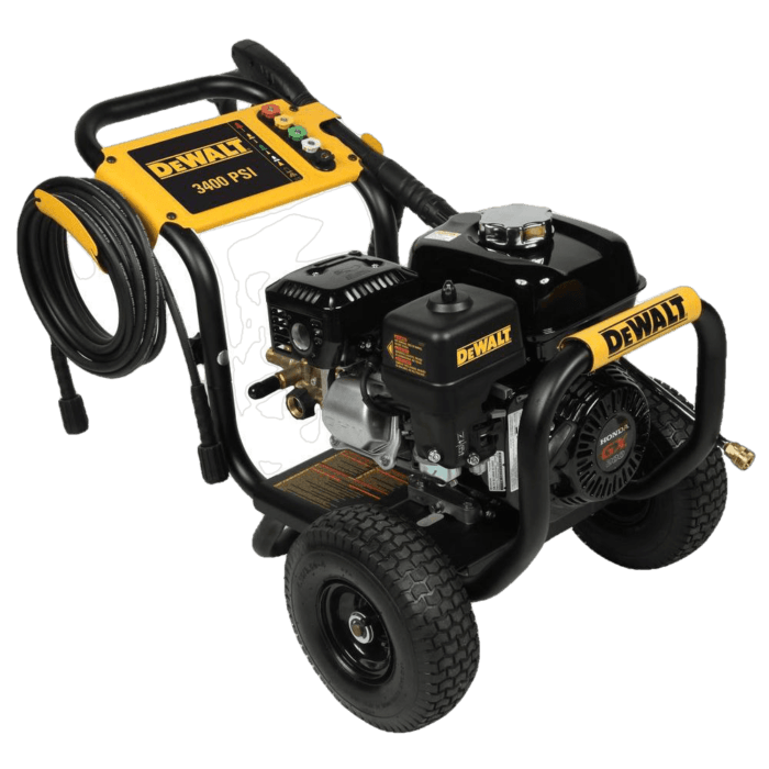 Dewalt DXPW3425 3400 PSI Gas Pressure Washer, 2.5 GPM, Honda GX200 Engine (New) - Image 1