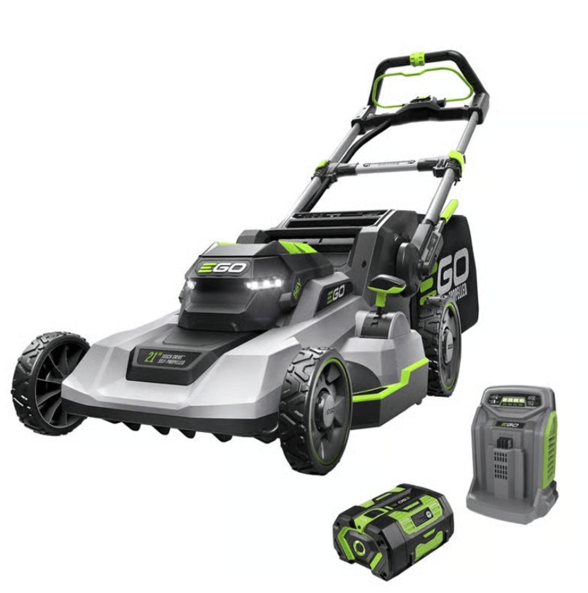 EGO Power+Touch Drive LM2125SP 21 in. 56 V Battery Self-Propelled Lawn Mower Kit (Battery & Charger) W/ 7.5 AH BATTERY - Image 1