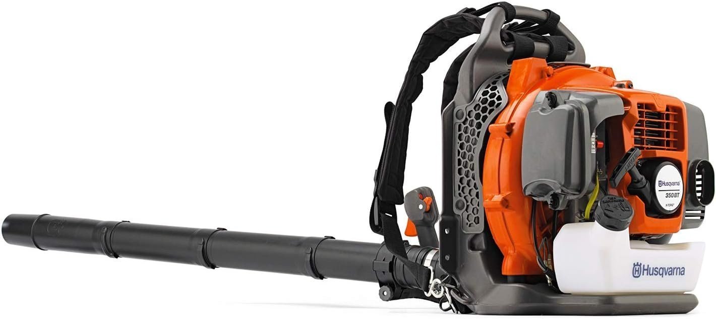 Husqvarna 350BT Gas Backpack Leaf Blower – 50.2cc, 692 CFM, 180 MPH - Image 1
