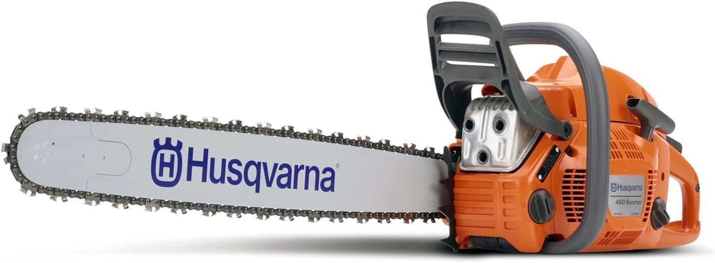 Husqvarna 460 Rancher Gas Chainsaw – 24" Bar, 60.3cc, 3.6 HP, Auto Oil Pump - Image 1