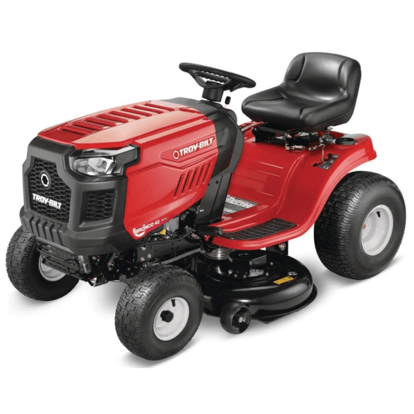 Troy‑Bilt Bronco 42‑in 19 HP Briggs Stratton Automatic Drive Gas Riding Lawn Tractor - Image 1
